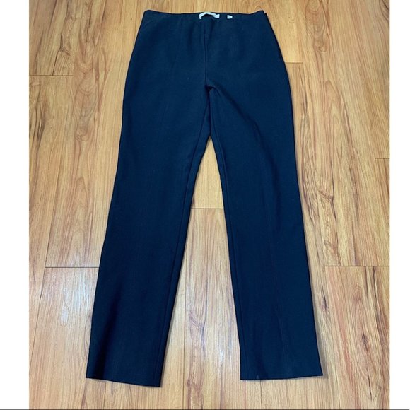 Vince Navy Stitch Front Seam Slim Legging Pants - Picture 3 of 15